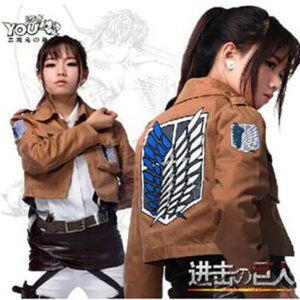 Scouting Legion Shingeki No Kyojin Jacket Leather Jackets Coats